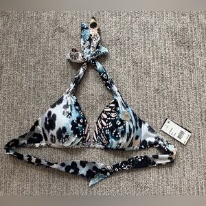 Push Up Bikini Halter Top